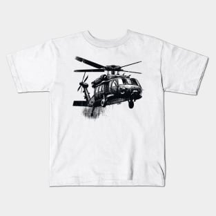 Helicopter Gunship Kids T-Shirt